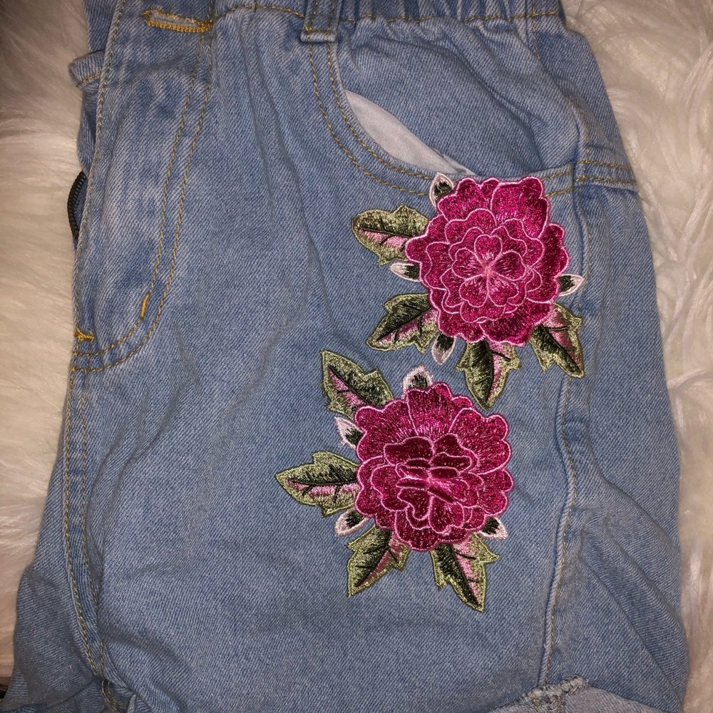 High waisted shorts